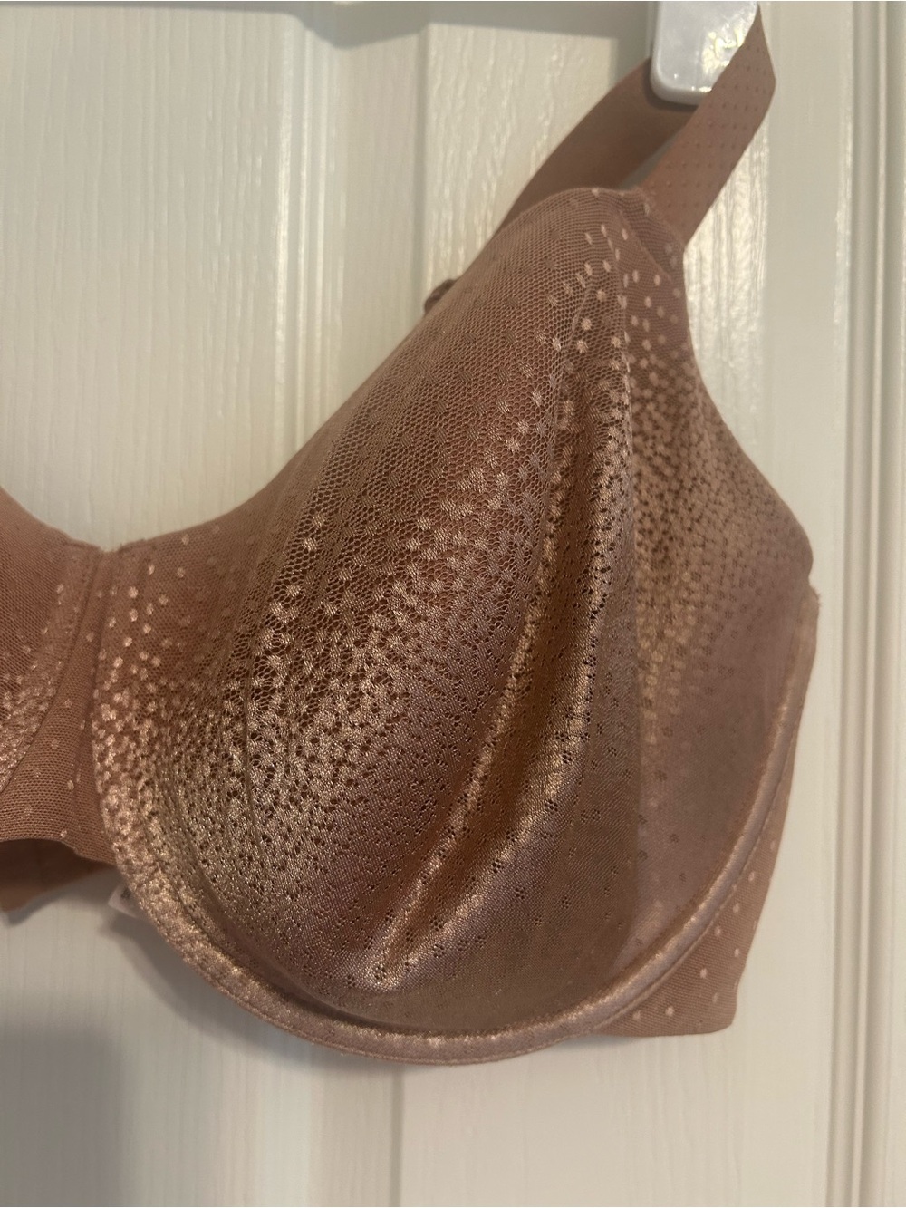 Wacoal Shimmer Molded Underwire Bra in Taupe - Picture 3 of 6